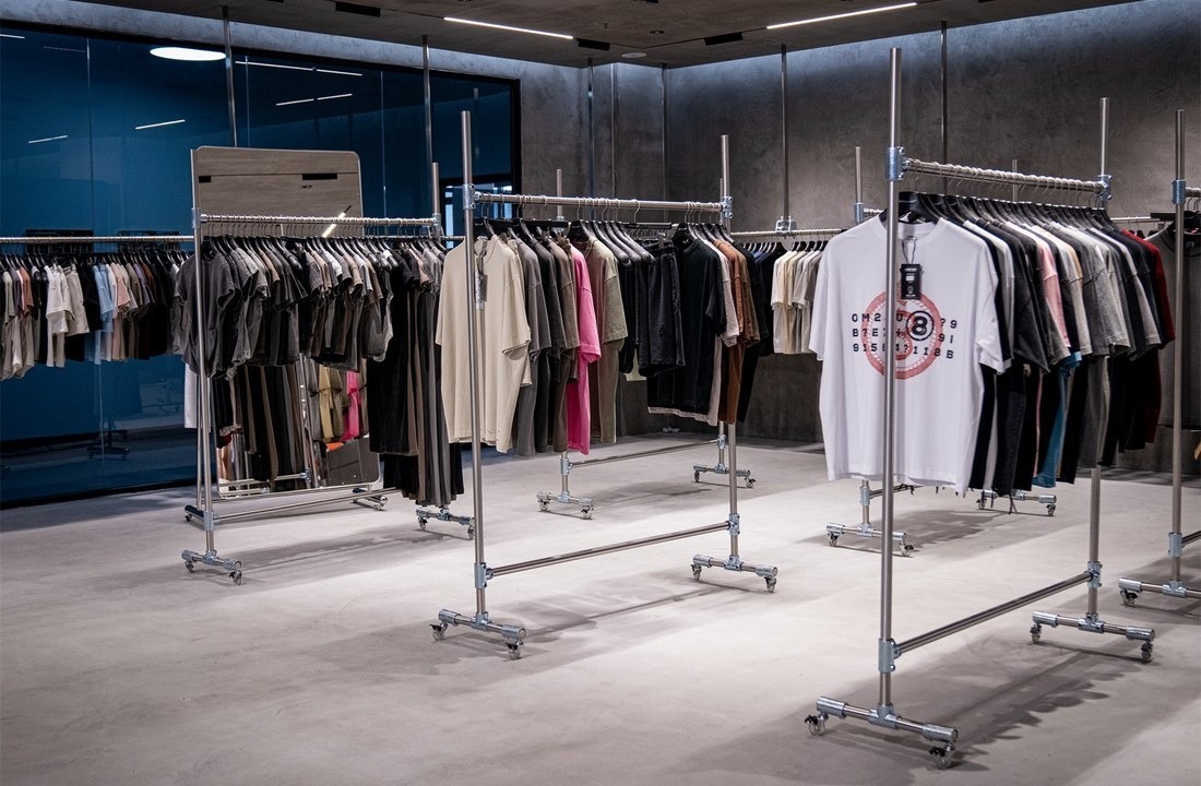 T-shirt groups organized for garment size chart repeat orders