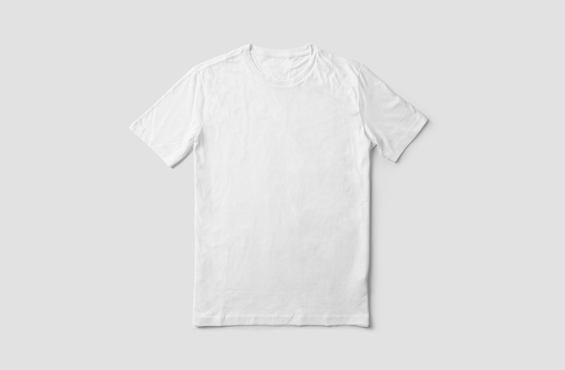 Plain T shirt sample reviewed during wash and shrinkage testing