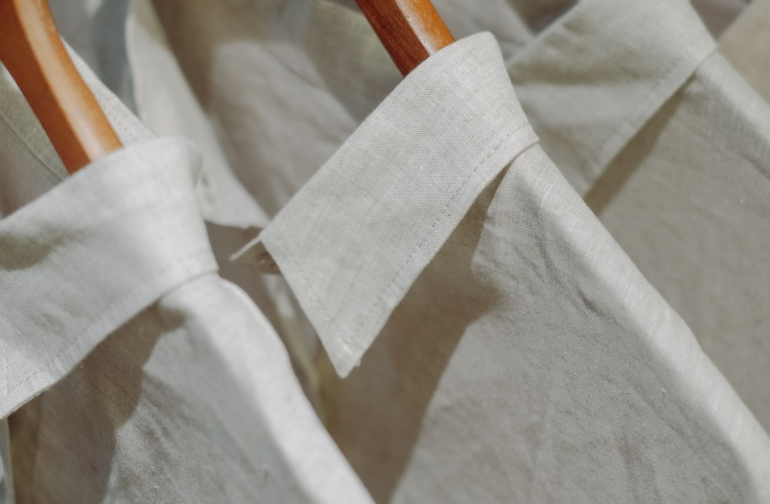 Garment samples compared for private label production scope