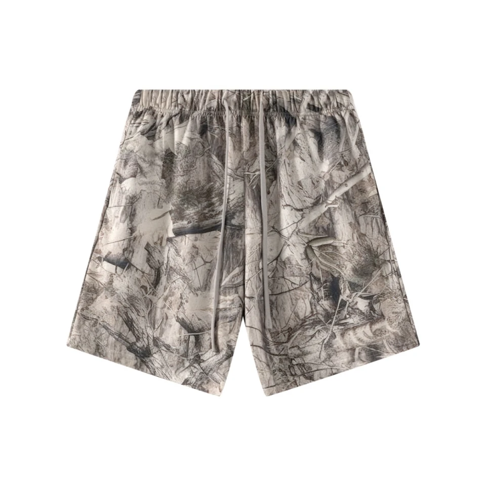 240GSM Men’s Relaxed Fit Camouflage Shorts product preview