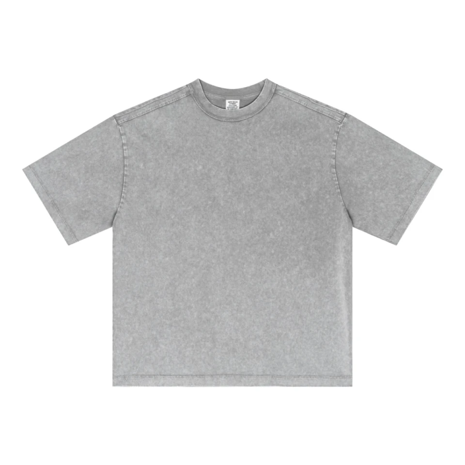 285GSM Men’s Webbing-Wash T-shirt product preview