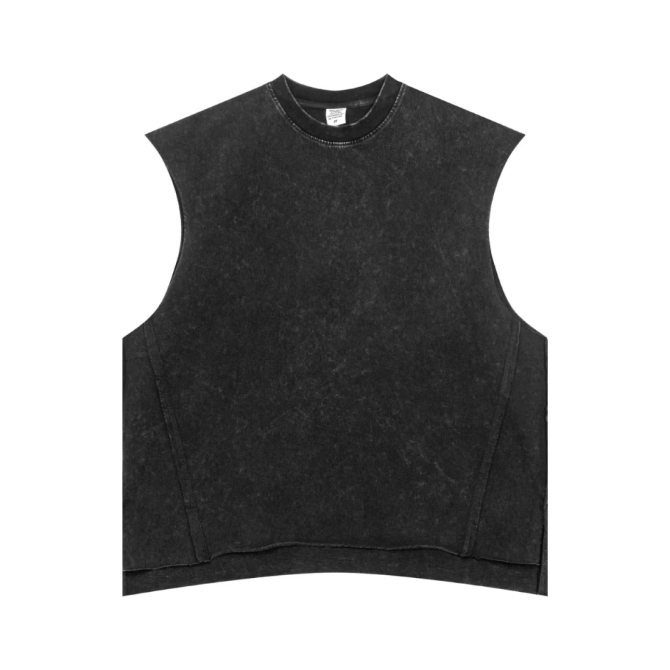270GSM Unisex Vintage-Wash Tank Top product preview