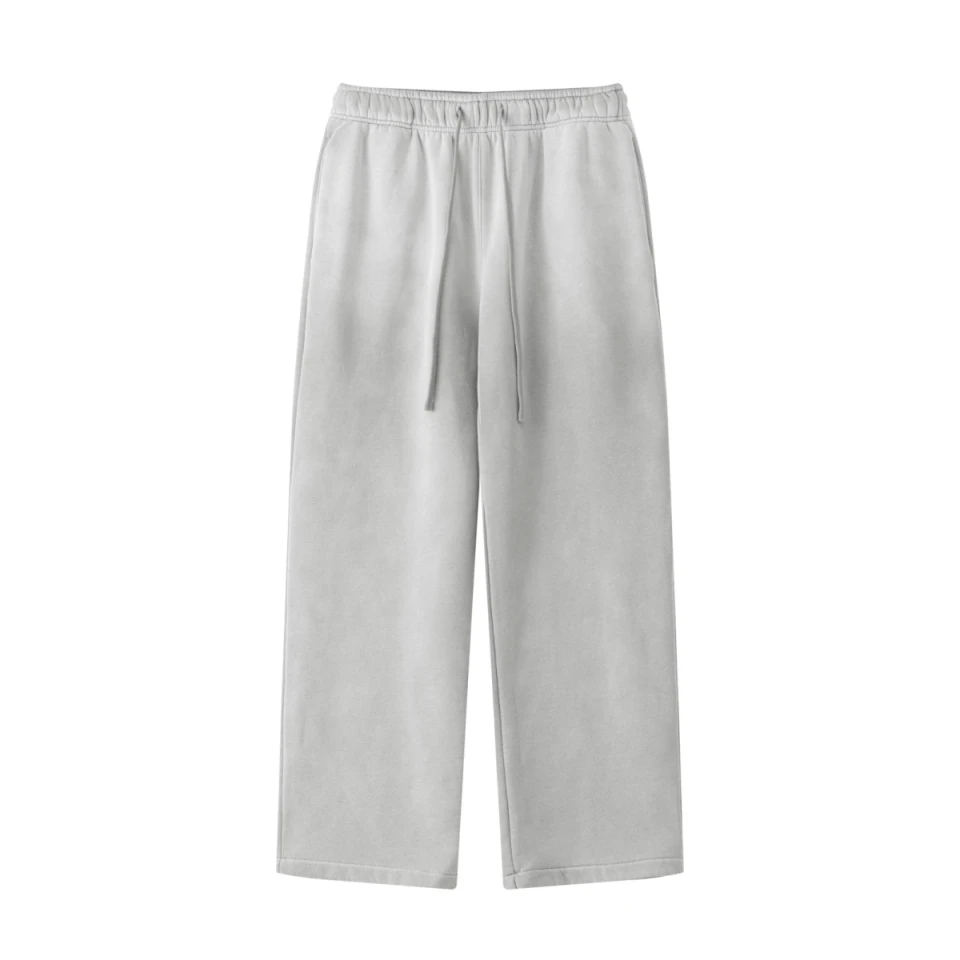 360GSM Men's Fleece-Lined PP Spray Straight-Fit Pants product preview
