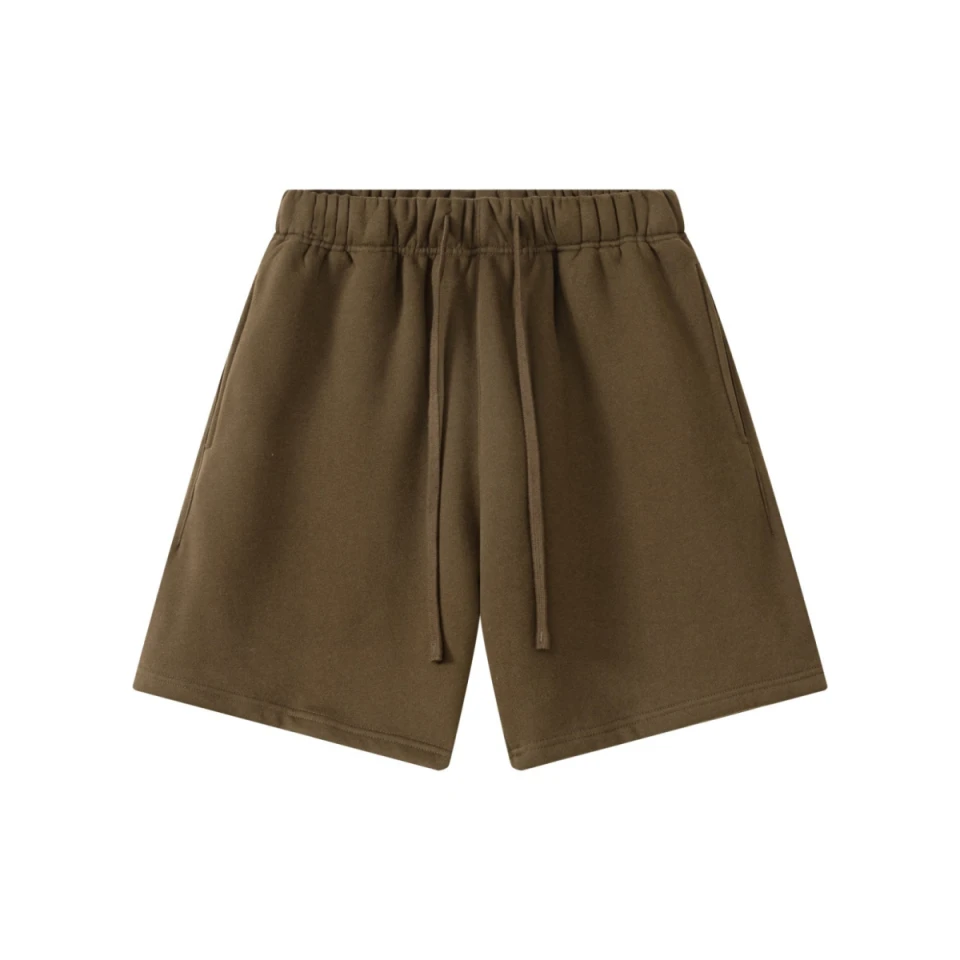 345GSM Men’s Fleece-Lined Straight-Leg Shorts product preview