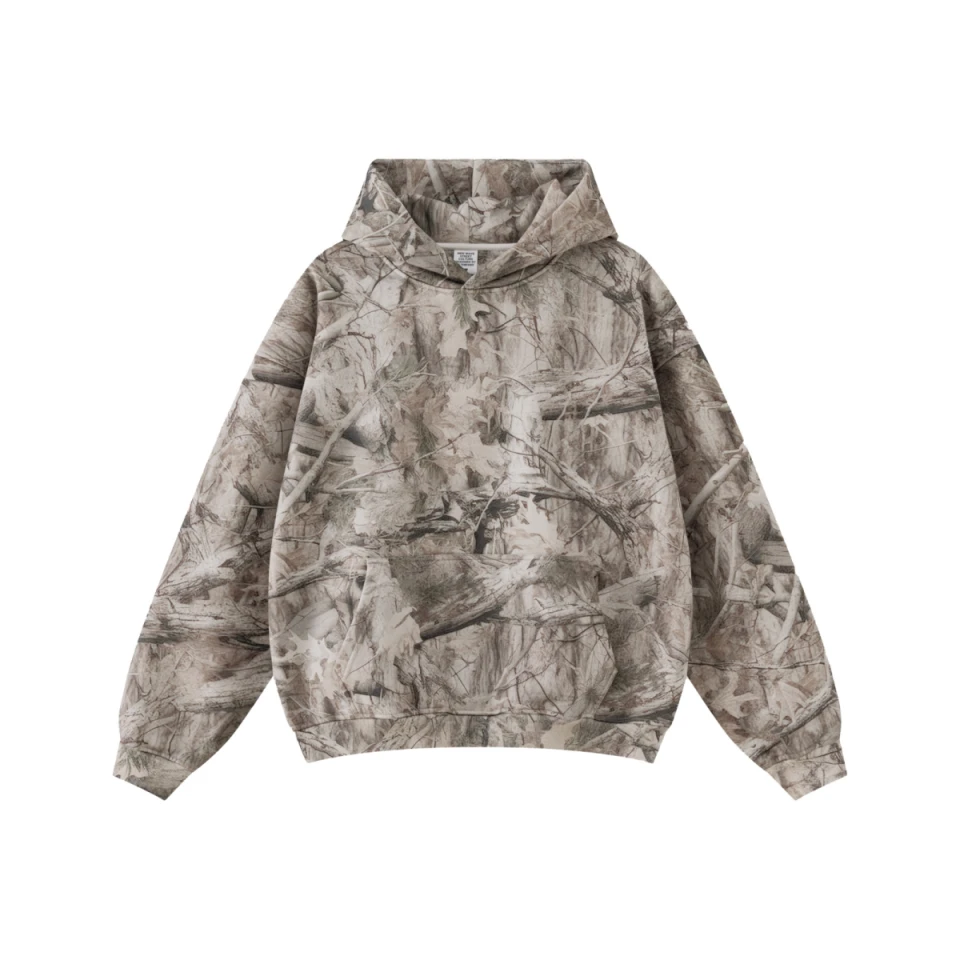 340GSM Men’s Heat-Transfer Desert Camouflage Hoodie product preview