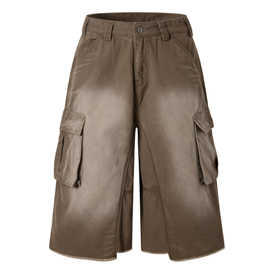310GSM Men's Vintage-Wash Utility Shorts product preview