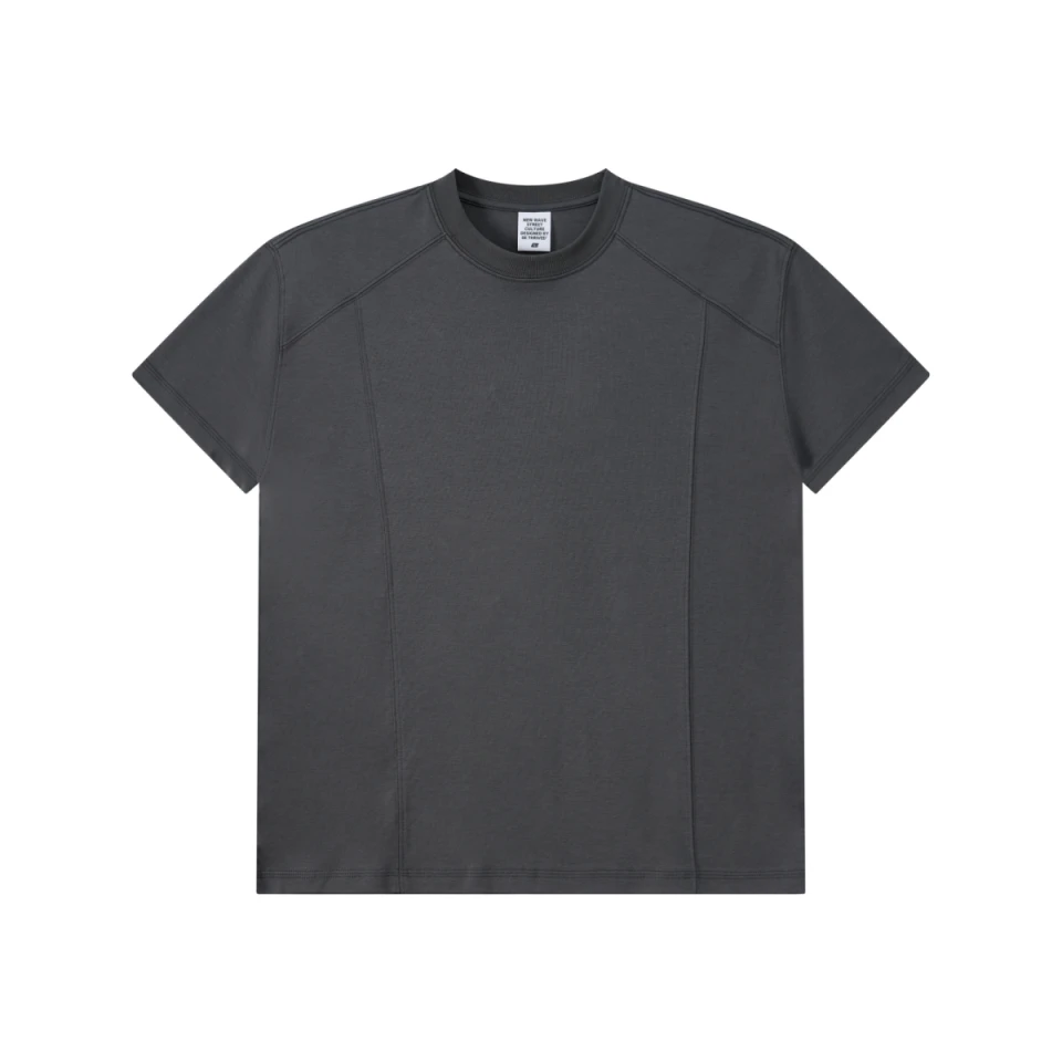 220GSM Unisex Lyocell Structured Panel Sports T-shirt product preview