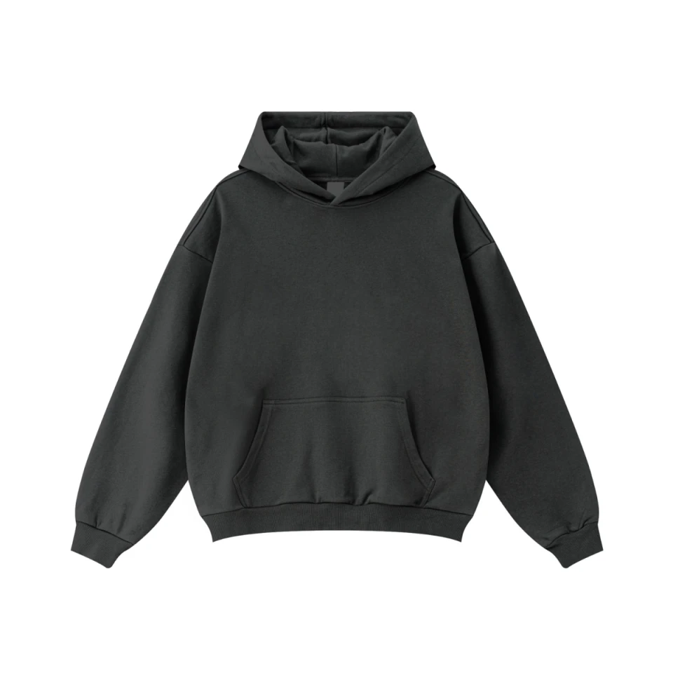 360GSM Unisex Fall&Winter Solid-Color Loopback Hoodie product preview