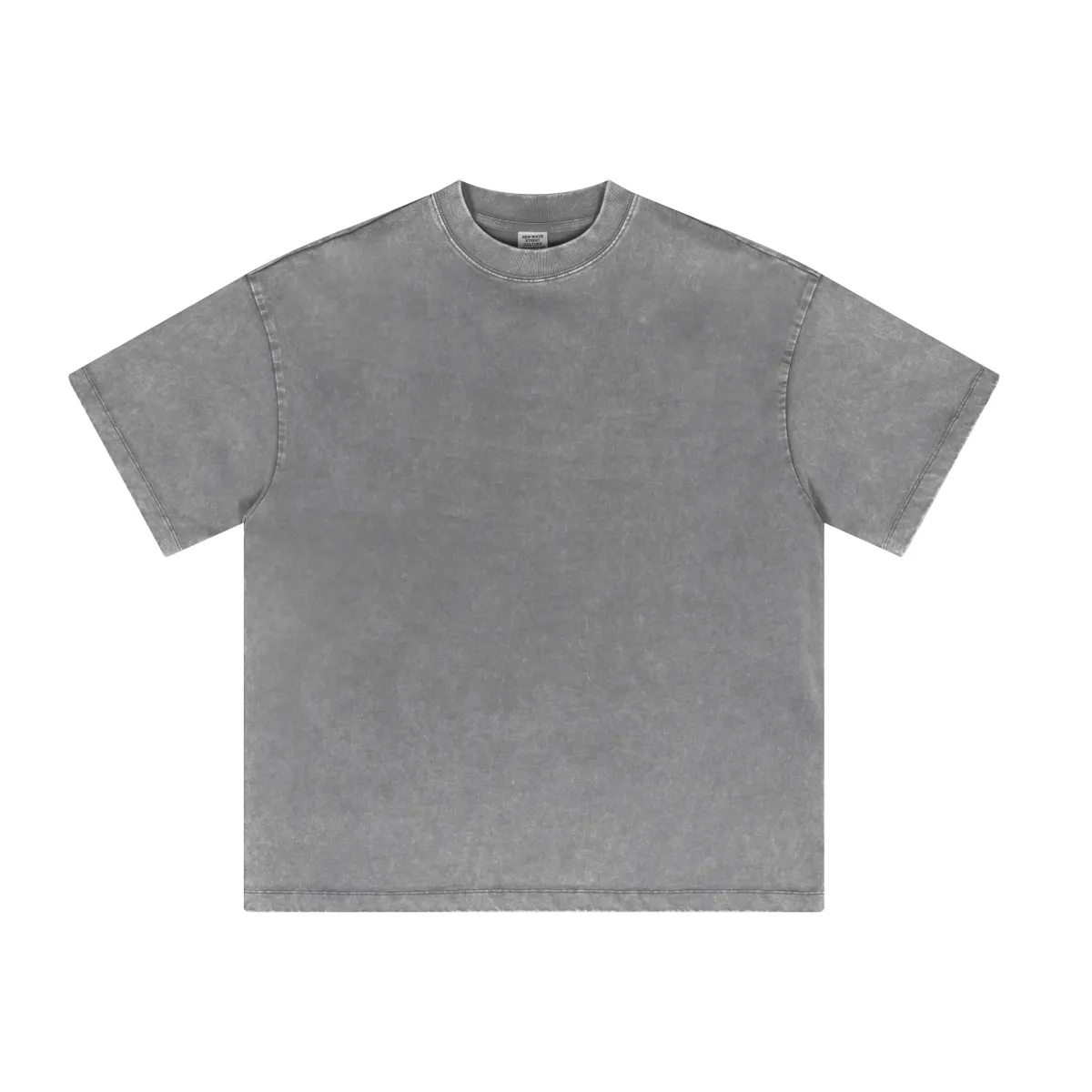 Unisex Casual Tight Neck T-Shirt - Thumbnail Image
