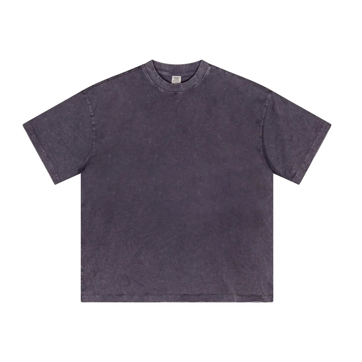 Unisex Casual Tight Neck T-Shirt - Thumbnail Image