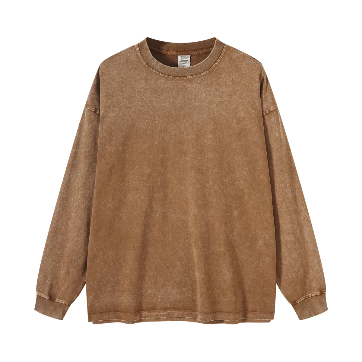 Unisex Long Sleeve Cotton T-Shirt - Thumbnail Image
