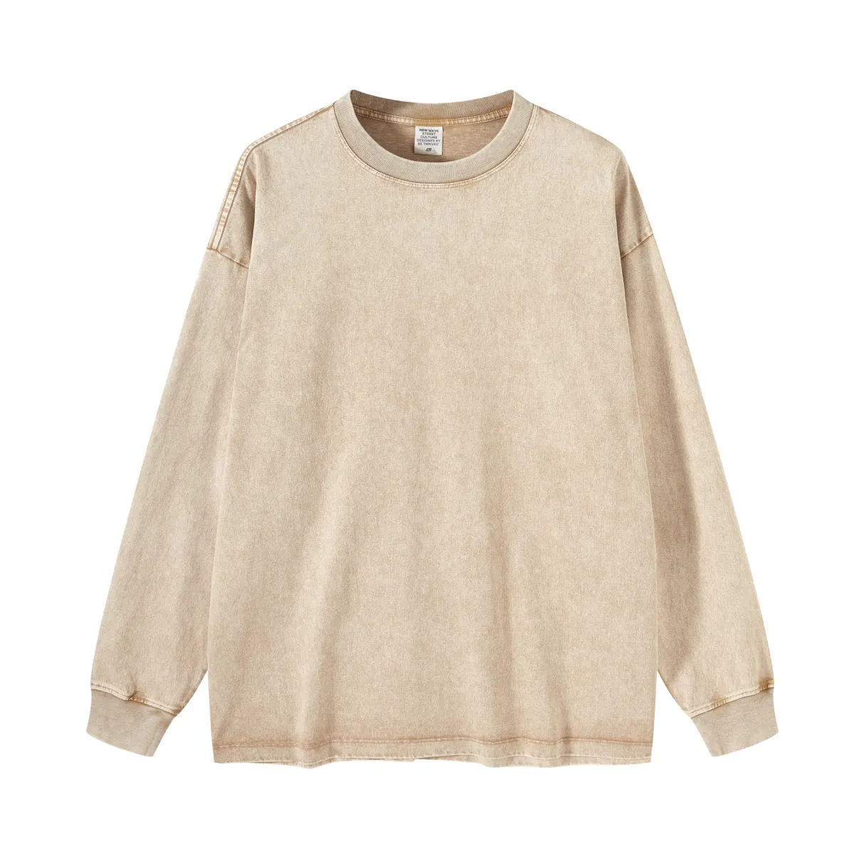 Unisex Long Sleeve Cotton T-Shirt - Thumbnail Image