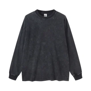 Unisex Long Sleeve Cotton T-Shirt - Thumbnail Image