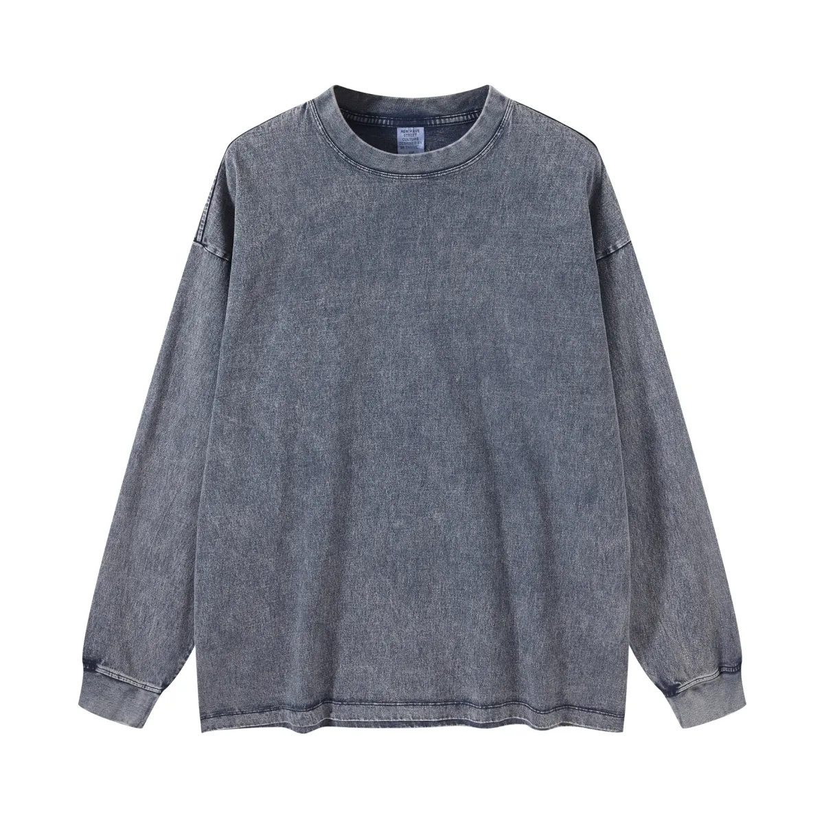 Unisex Long Sleeve Cotton T-Shirt - Thumbnail Image
