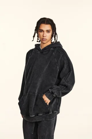 Unisex Cotton Graphic Hoodie - Thumbnail Image