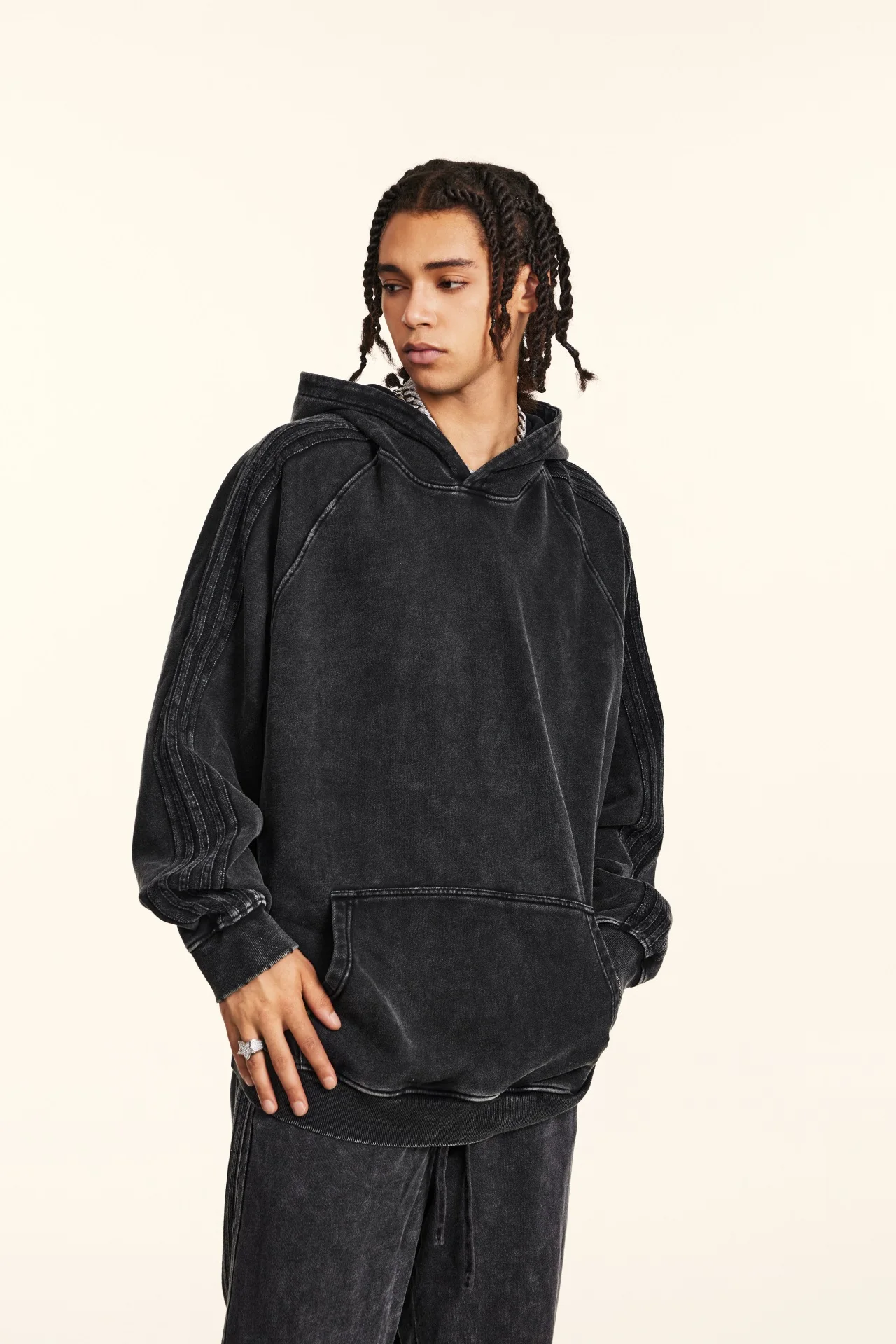 Unisex Cotton Graphic Hoodie - Thumbnail Image