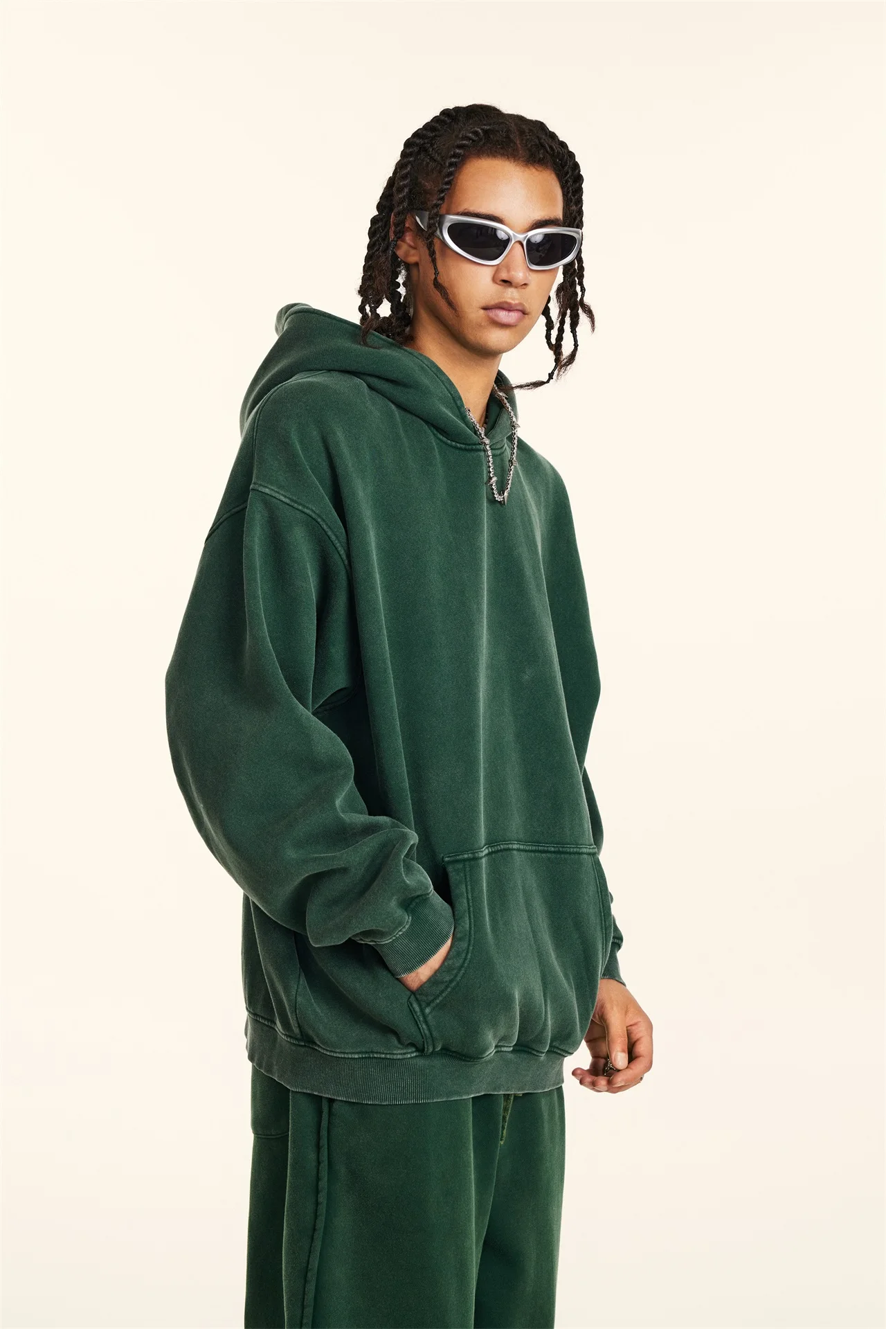 Unisex Vintage Graphic Hoodie - Thumbnail Image