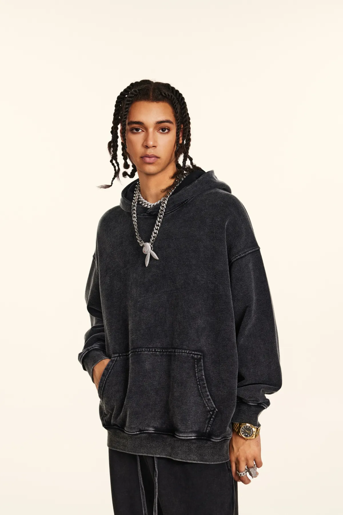 high-quality edgy hoodie - Thumbnail Image