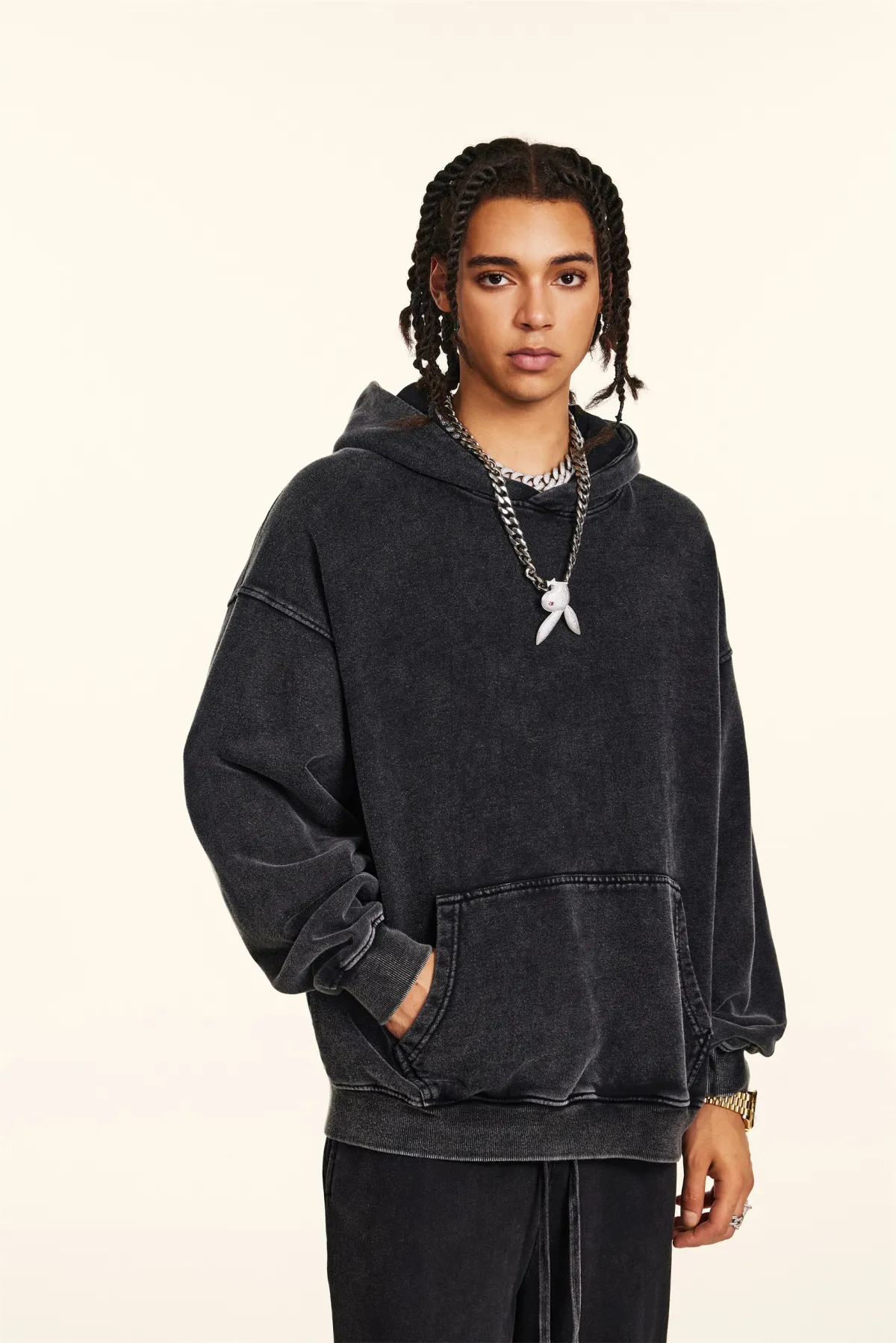 high-quality edgy hoodie - Thumbnail Image