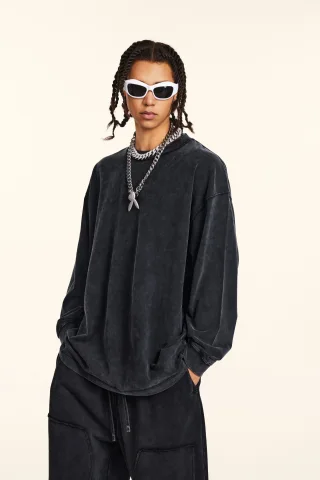 Unisex Long Sleeve Crew Shirt - Thumbnail Image