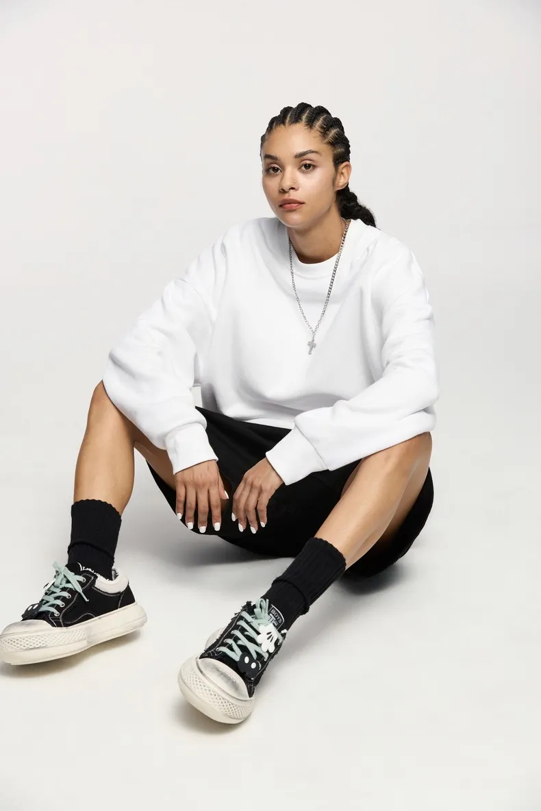350GSM Plush Women’s Graphic Sweatshirt  - Thumbnail Image