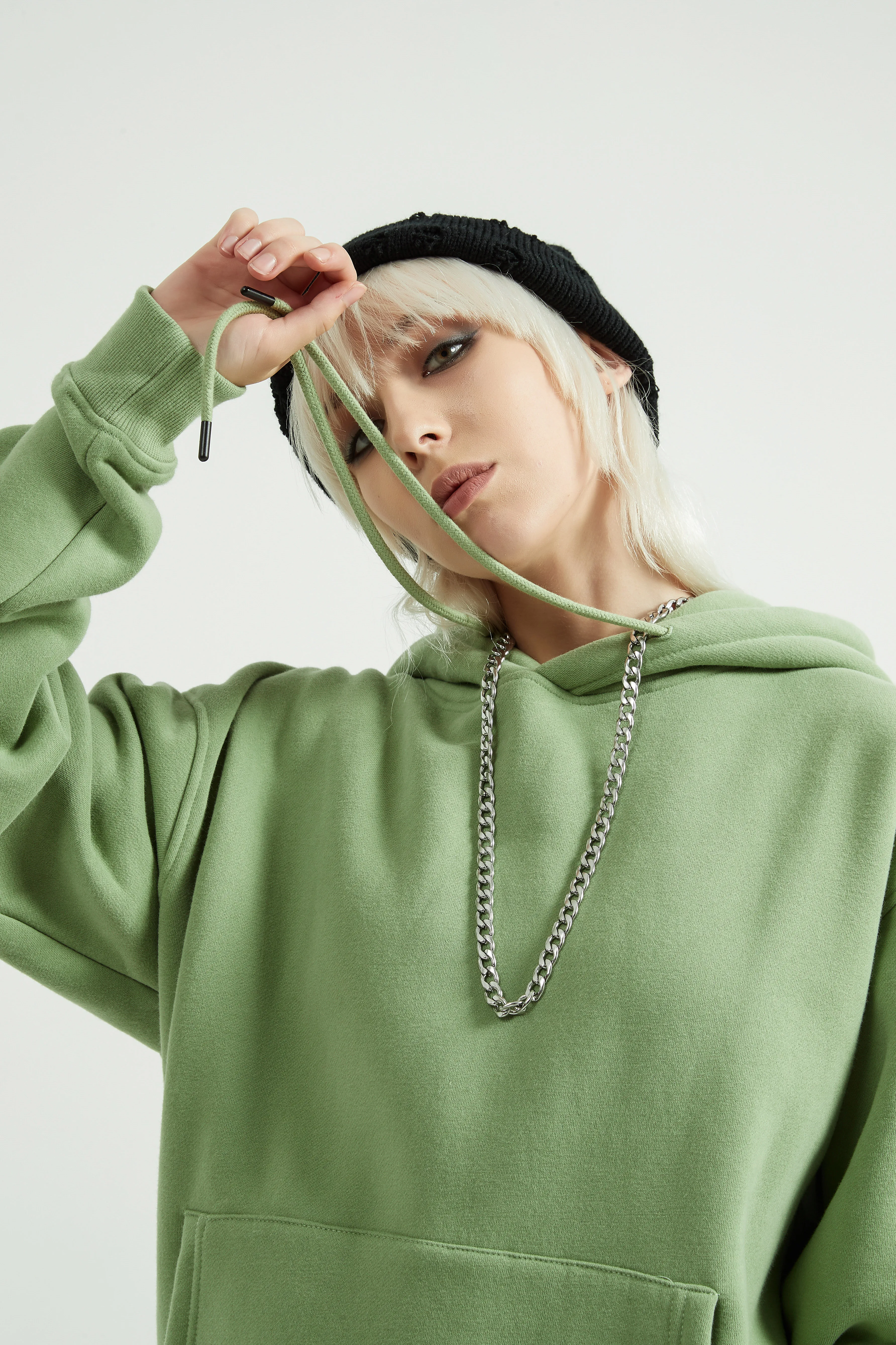 premium colorful fleece hoodie - Thumbnail Image