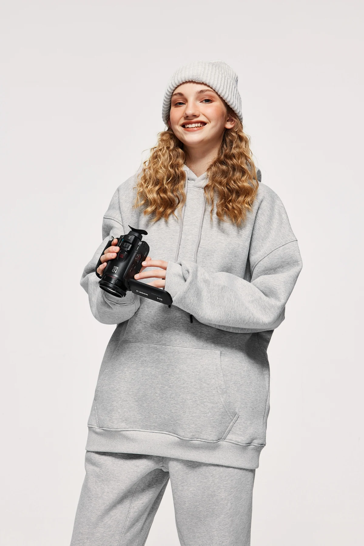 Women's fleece hoodie - Thumbnail Image