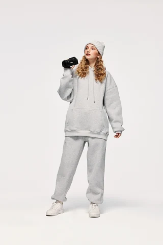 Women's fleece hoodie - Thumbnail Image