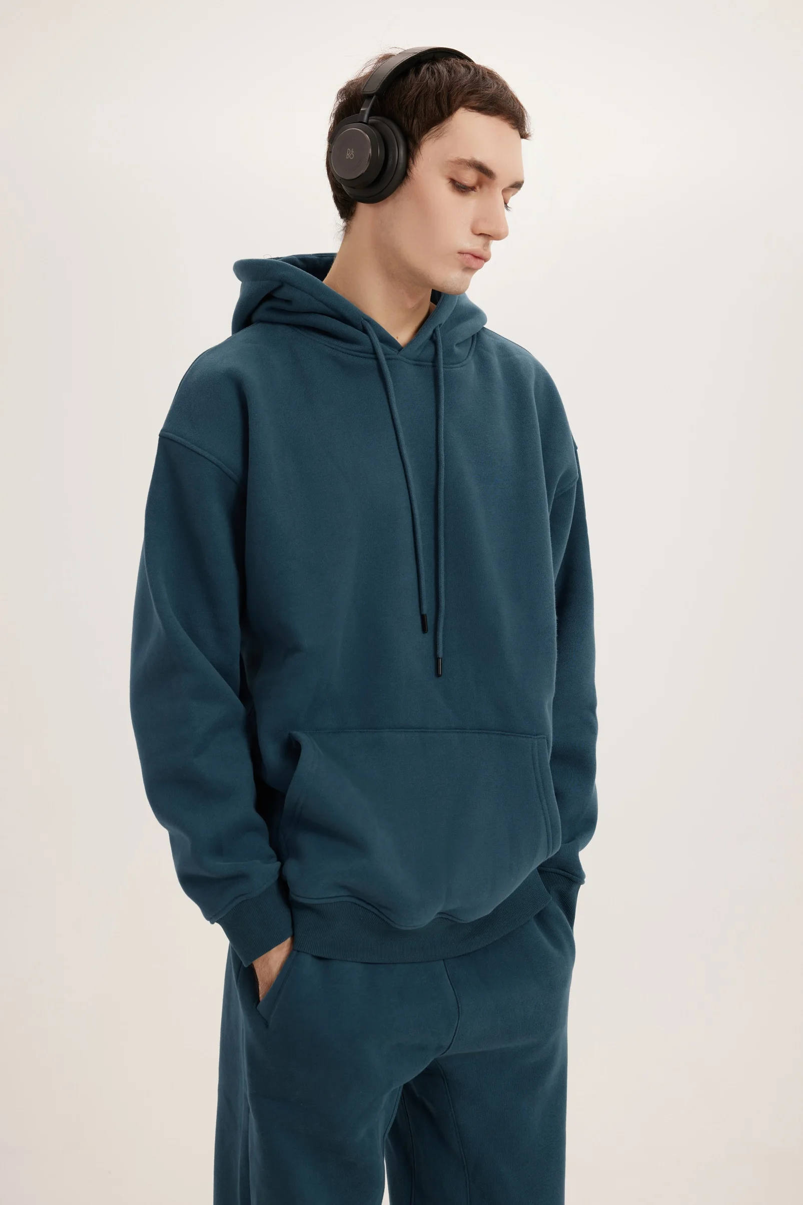 men’s classic fit fleece hoodie - Thumbnail Image