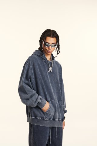 Unisex Trendy Streetwear Hoodie - Thumbnail Image