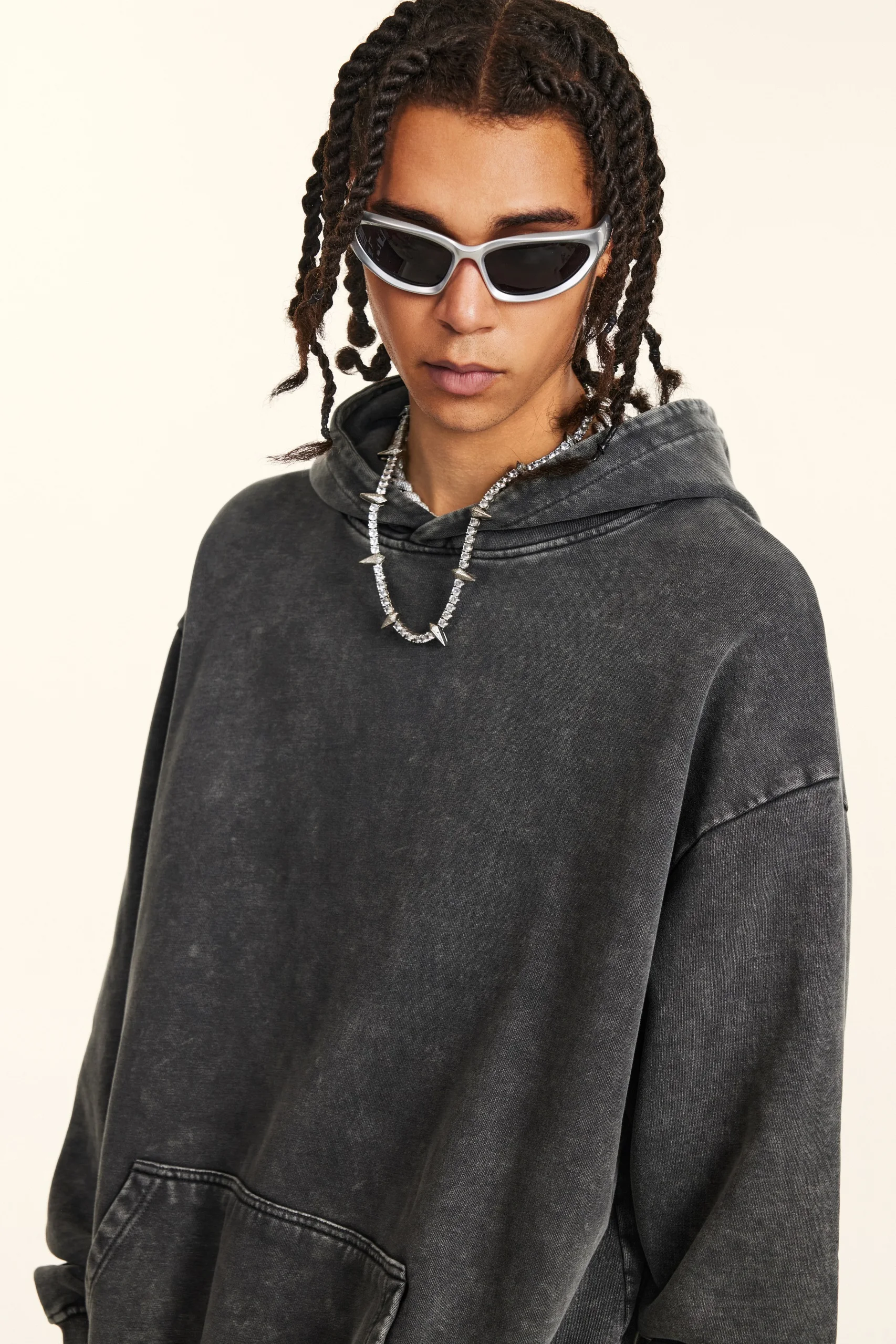 Unisex Trendy Streetwear Hoodie - Thumbnail Image