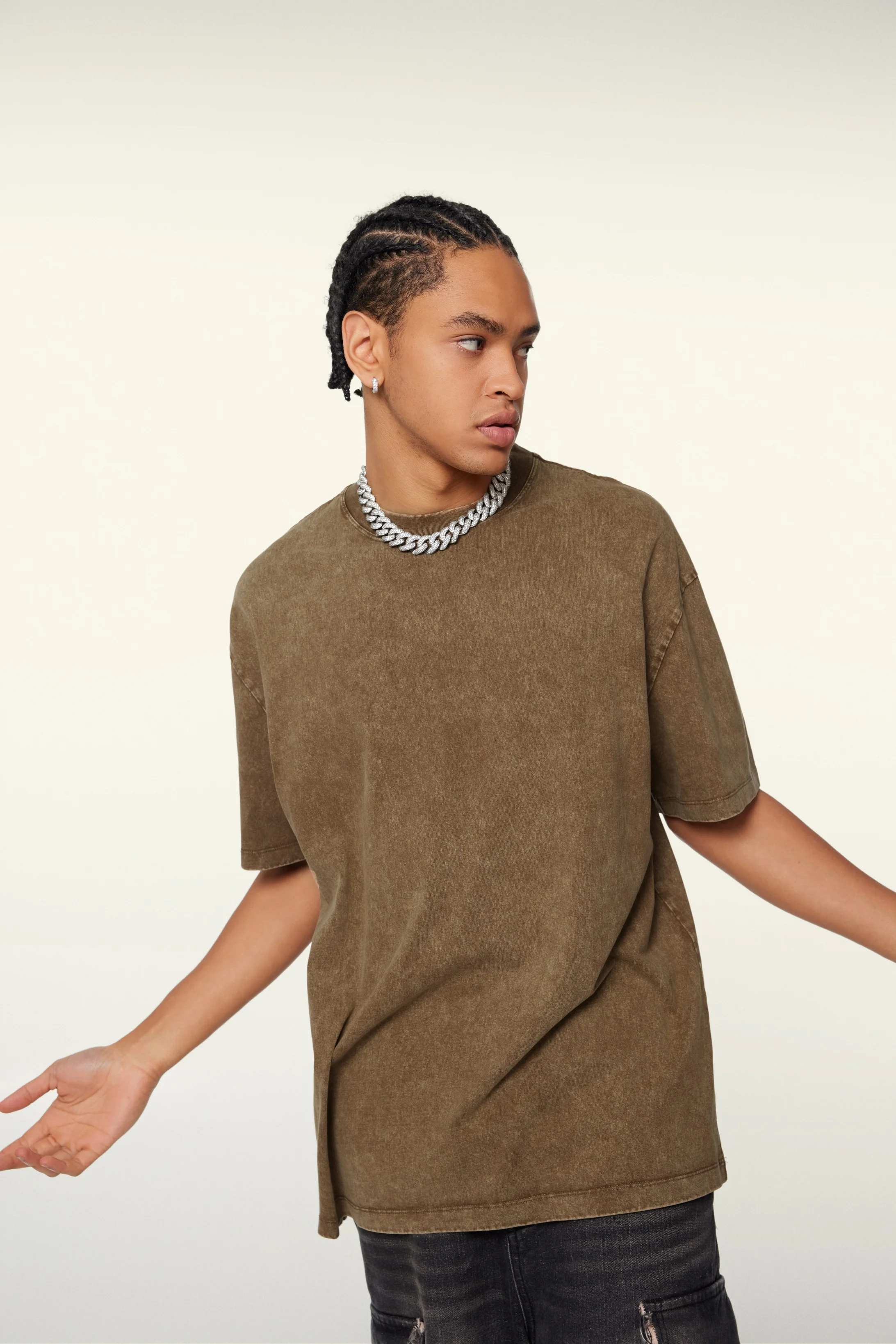 Unisex Cotton Long T Shirt - Thumbnail Image