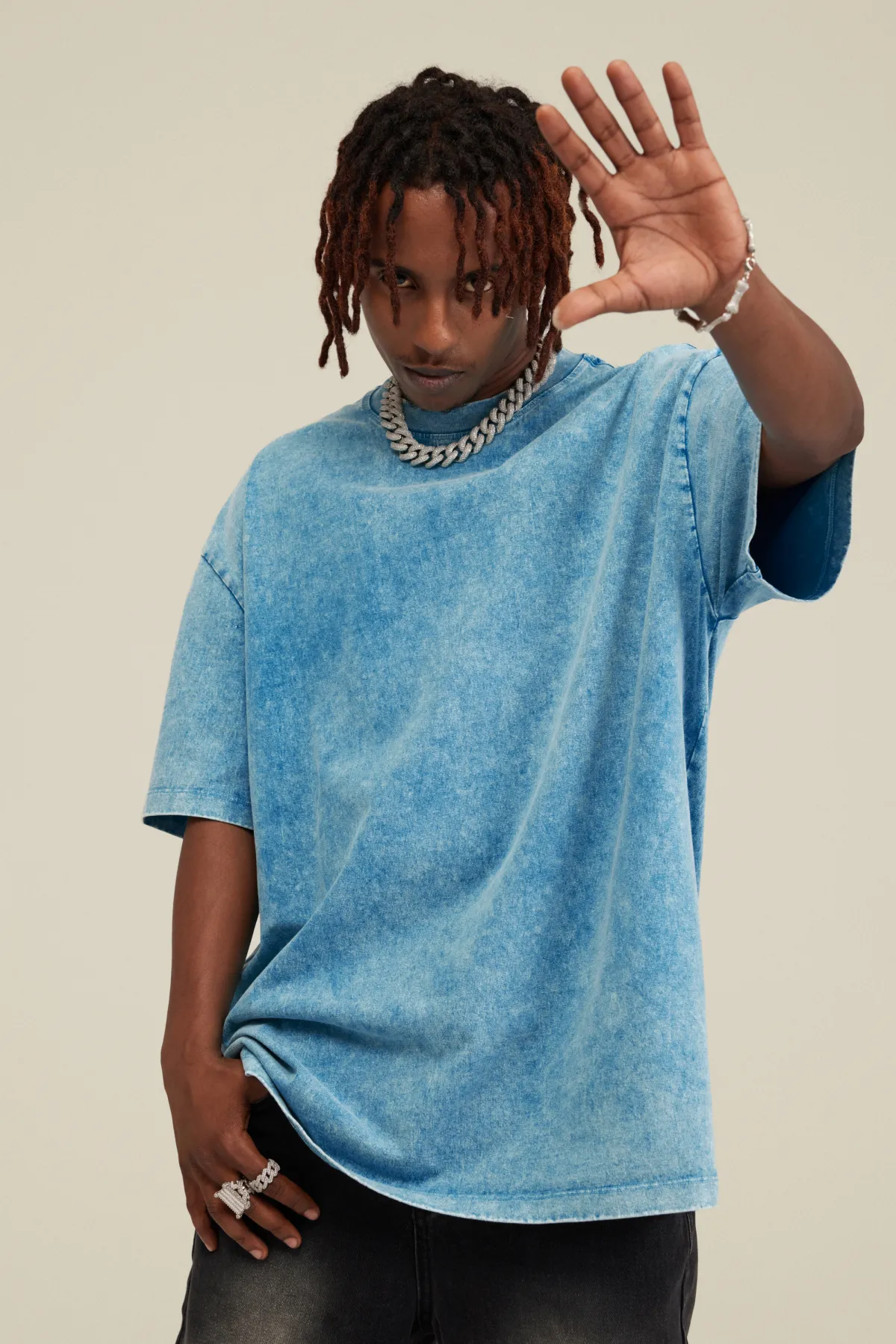 Unisex Cotton Long T Shirt - Thumbnail Image