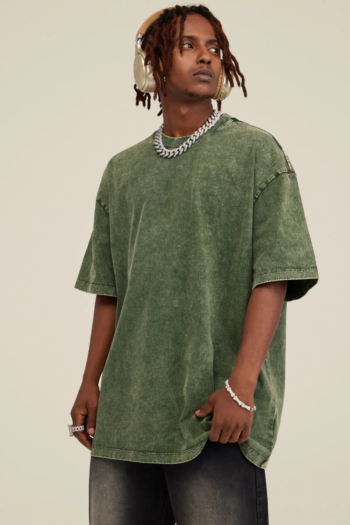 Unisex Cotton Long T Shirt - Thumbnail Image