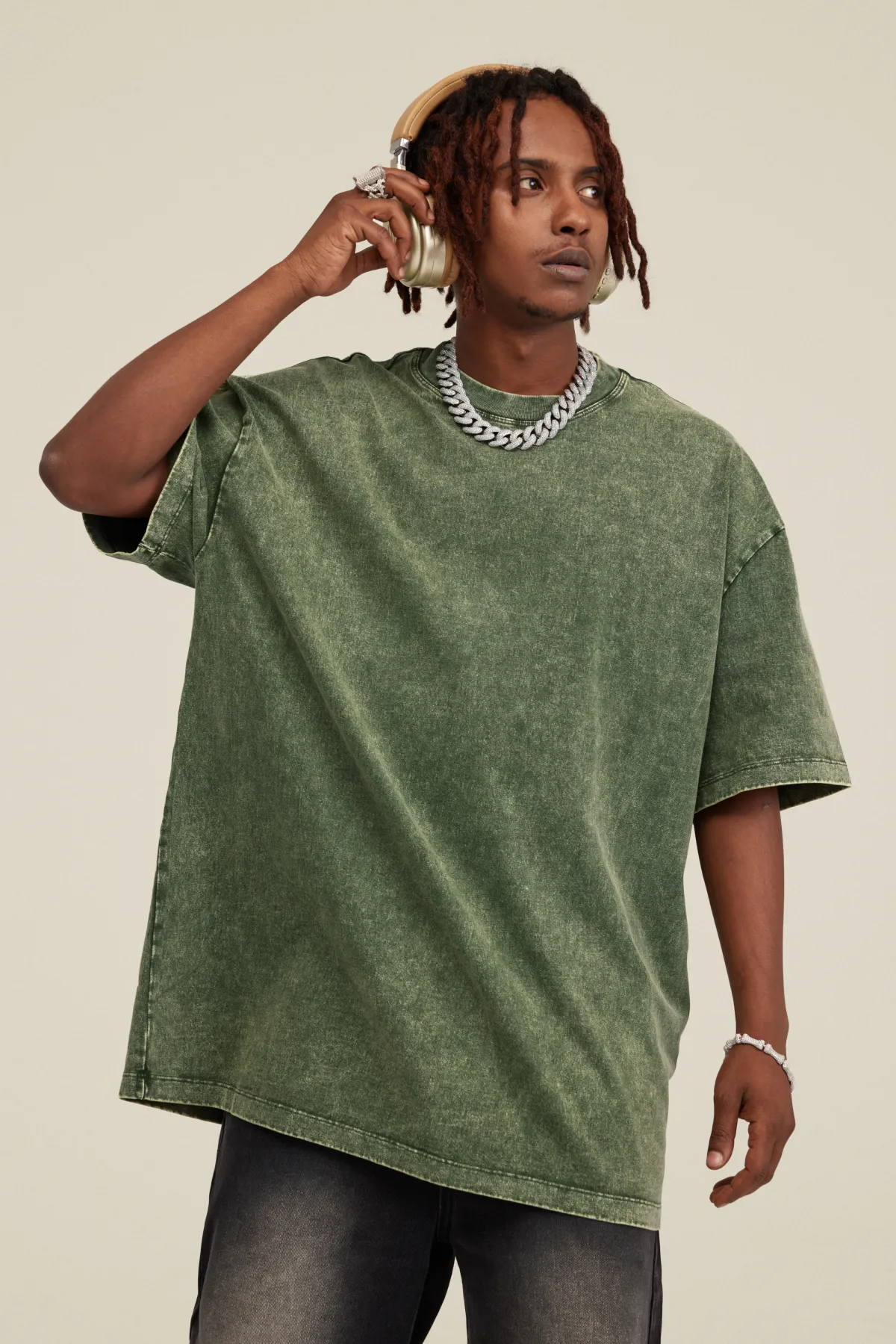 Unisex Cotton Long T Shirt - Thumbnail Image
