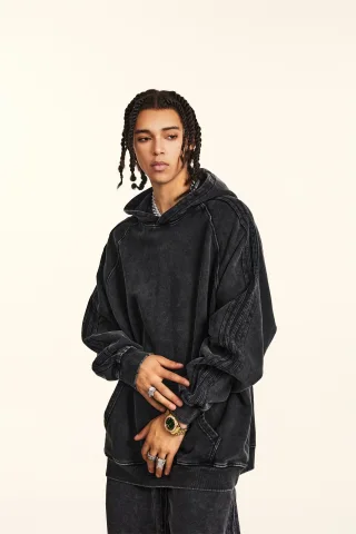 Unisex Cotton Graphic Hoodie - Thumbnail Image