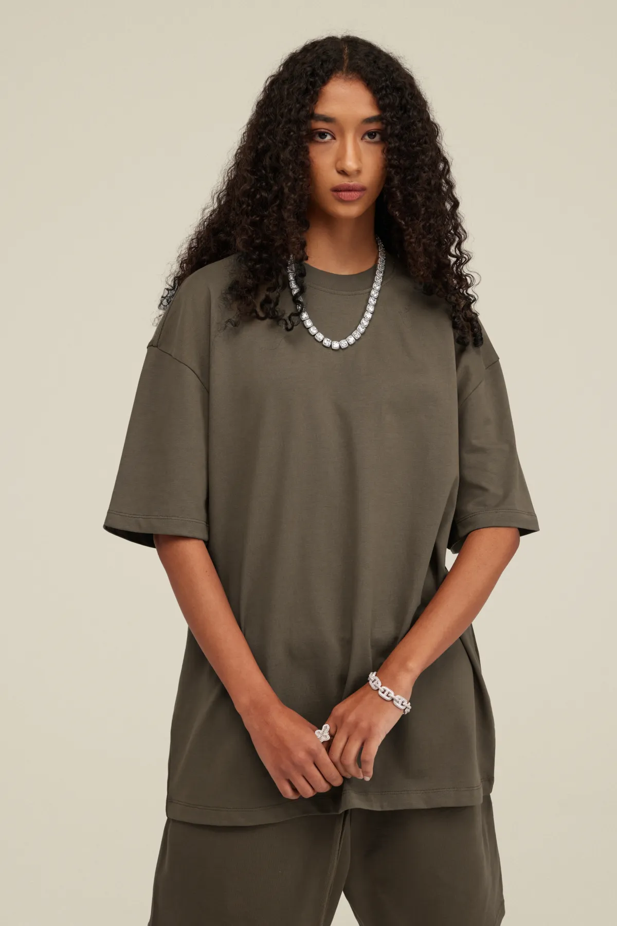 Women’s Classic All-Over Print Crew Neck Shirt - Thumbnail Image