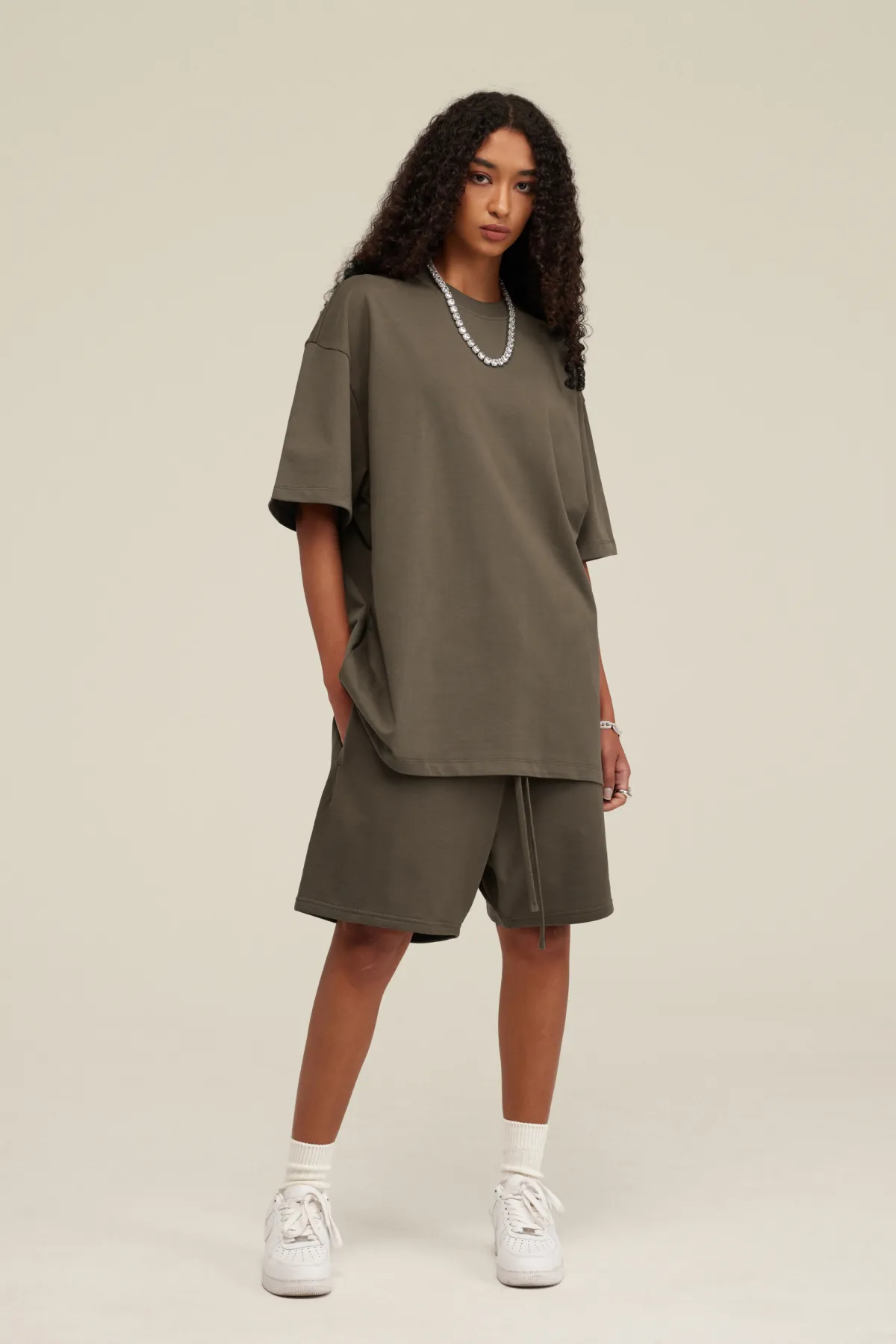 Women’s Classic All-Over Print Crew Neck Shirt - Thumbnail Image