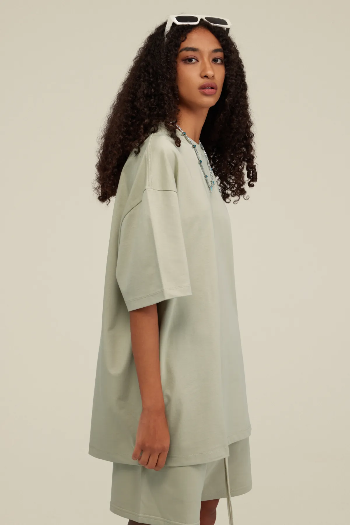Women’s Classic All-Over Print Crew Neck Shirt - Thumbnail Image