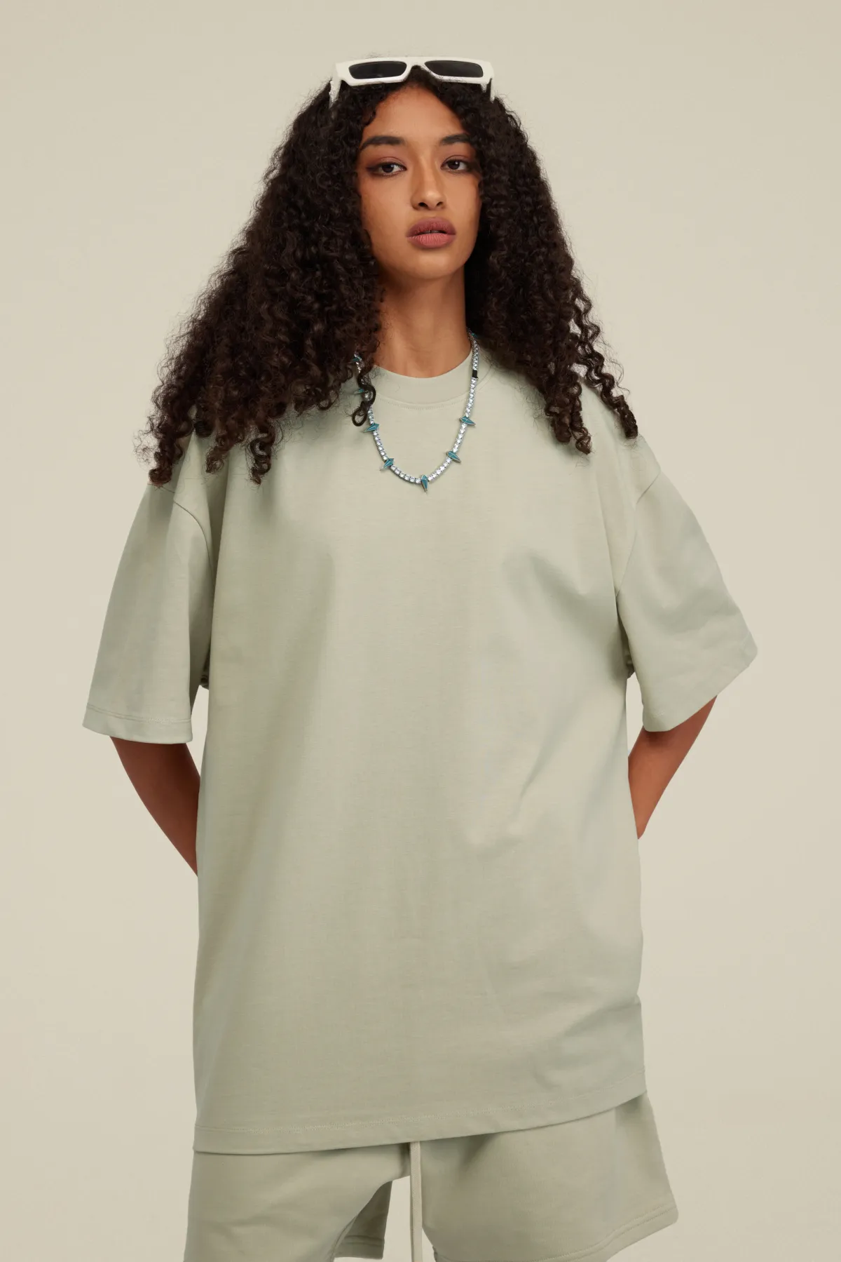 Women’s Classic All-Over Print Crew Neck Shirt - Thumbnail Image