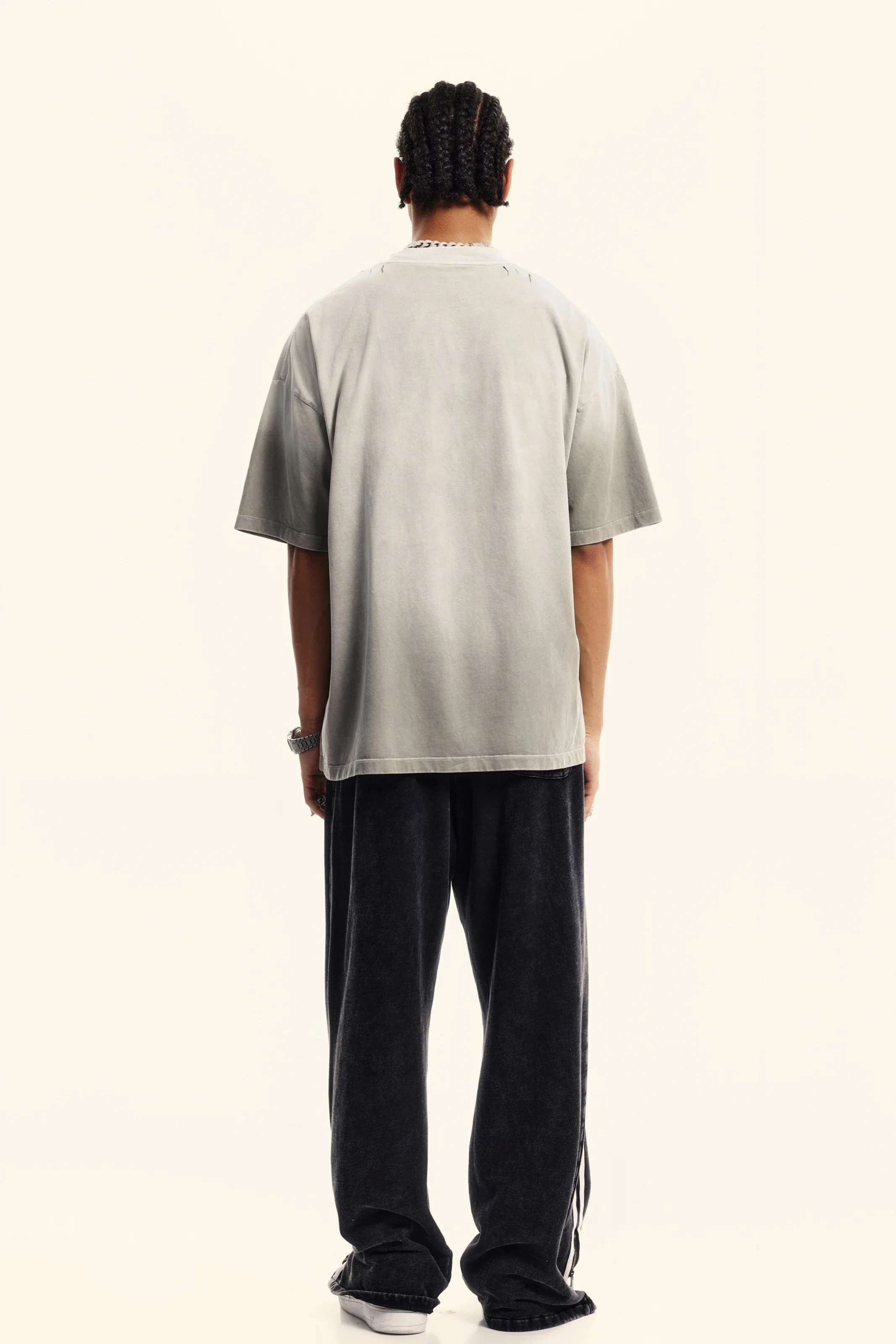 Unisex Boxy Tie-dyed T-shirt - Thumbnail Image