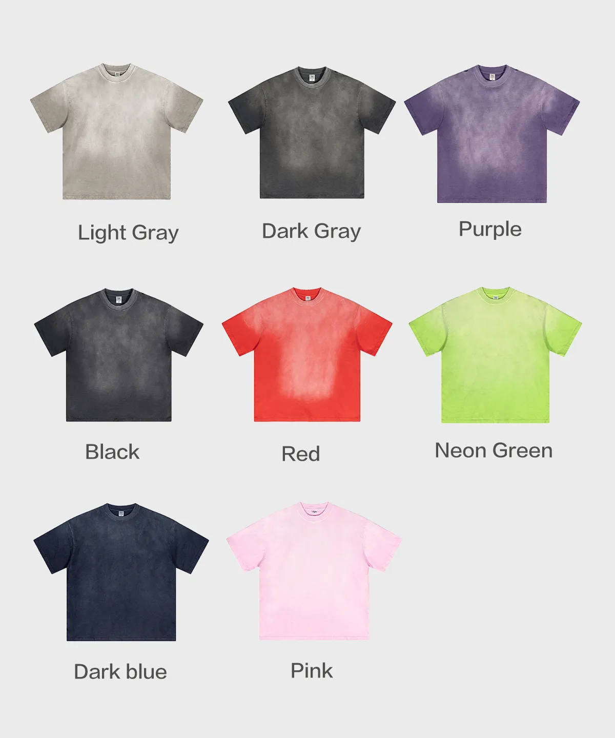 Unisex Boxy Tie-dyed T-shirt - Thumbnail Image