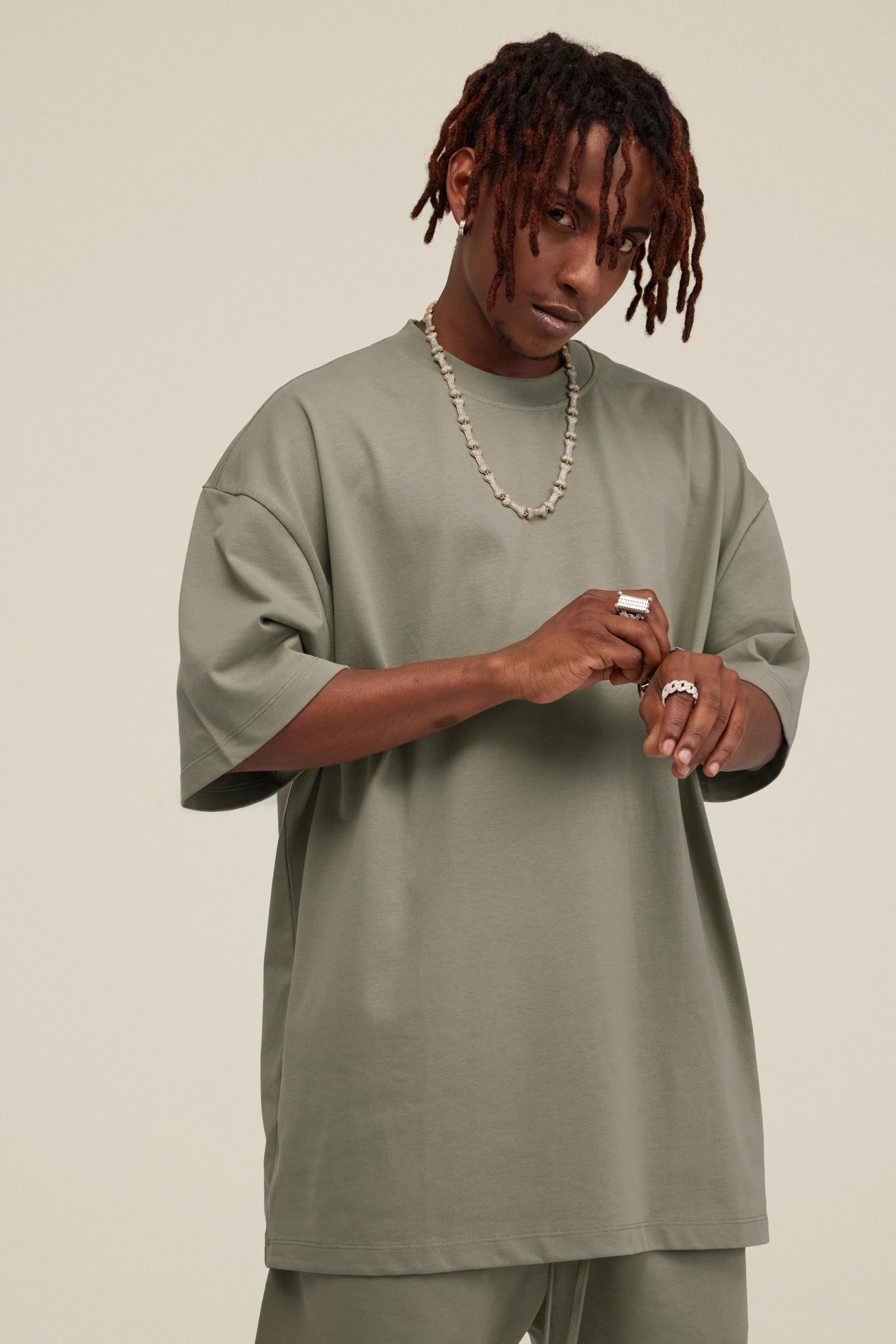 Unisex All-Over Print Crew Neck T Shirt - Thumbnail Image