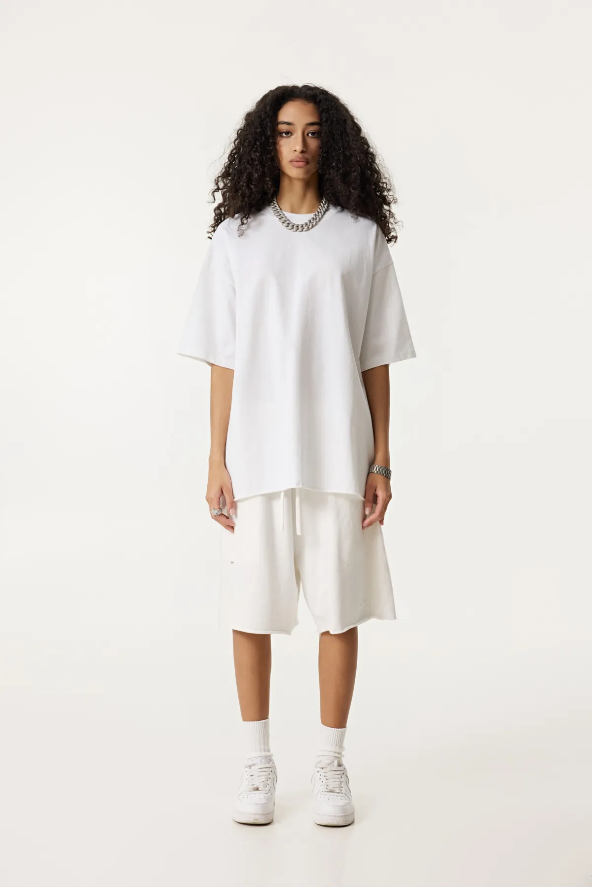 Women’s Double-Yarn Cotton Tee
