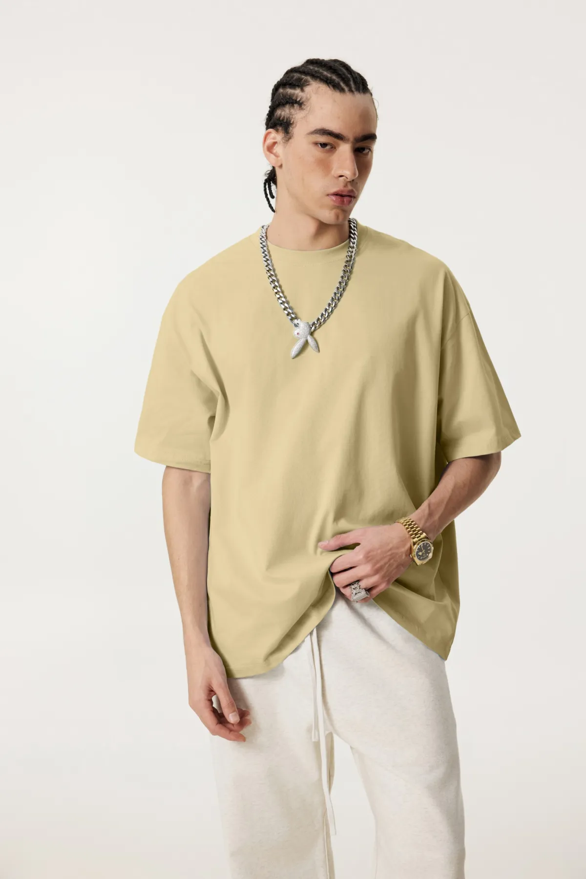 235GSM Men's Cool-Touch T-Shirt 